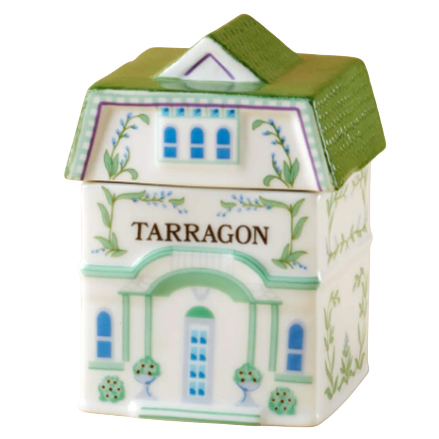 Lenox Village (2nd Edition) Tarragon Spice Jar & Lid by Lenox-1