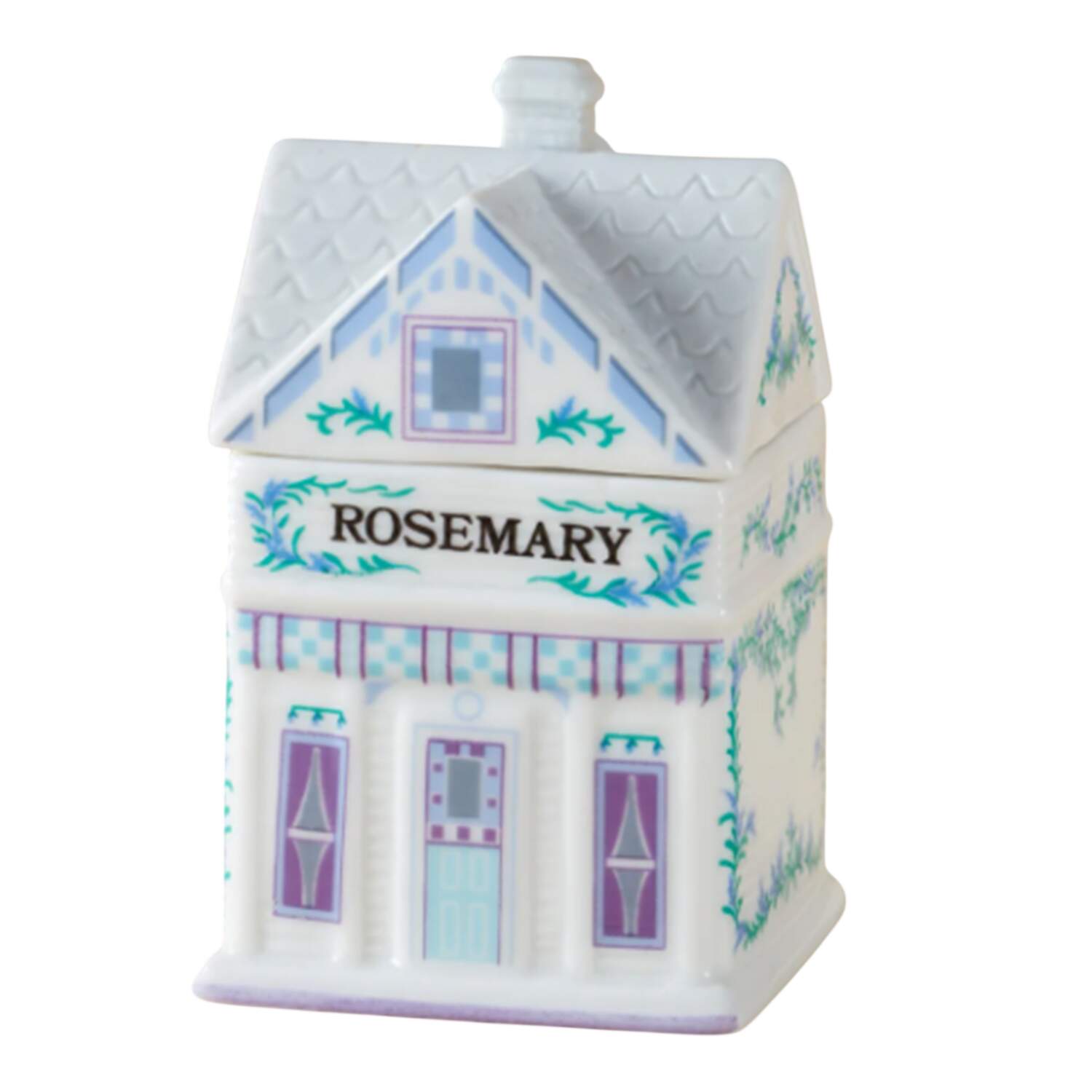 Lenox Village (2nd Edition) Rosemary Spice Jar & Lid by Lenox-1