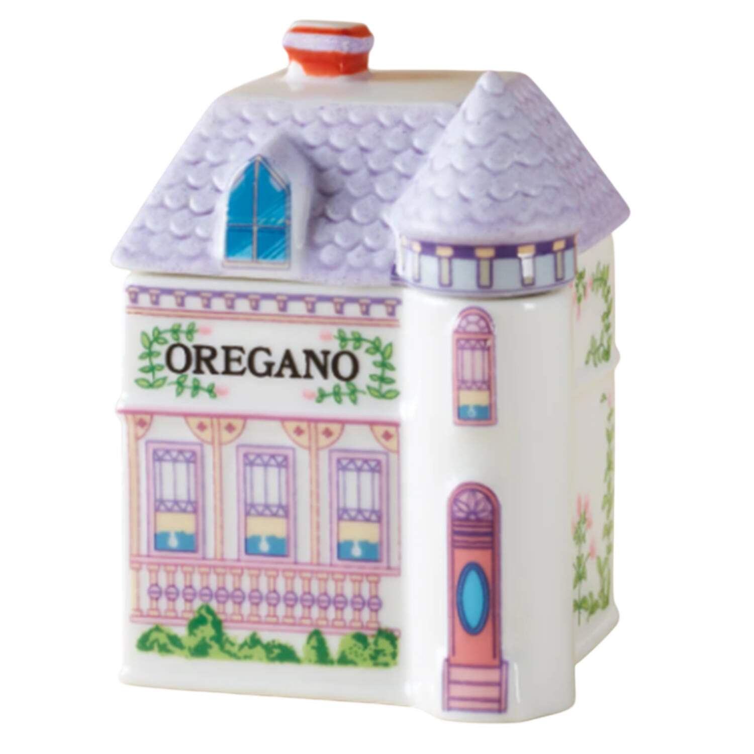 Lenox Village (2nd Edition) Oregano Spice Jar & Lid by Lenox-1