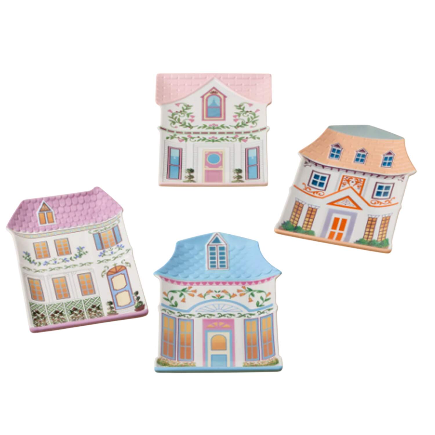 Lenox Village (2nd Edition) Figural Accent Plate - Set of 4 Motifs by Lenox-1