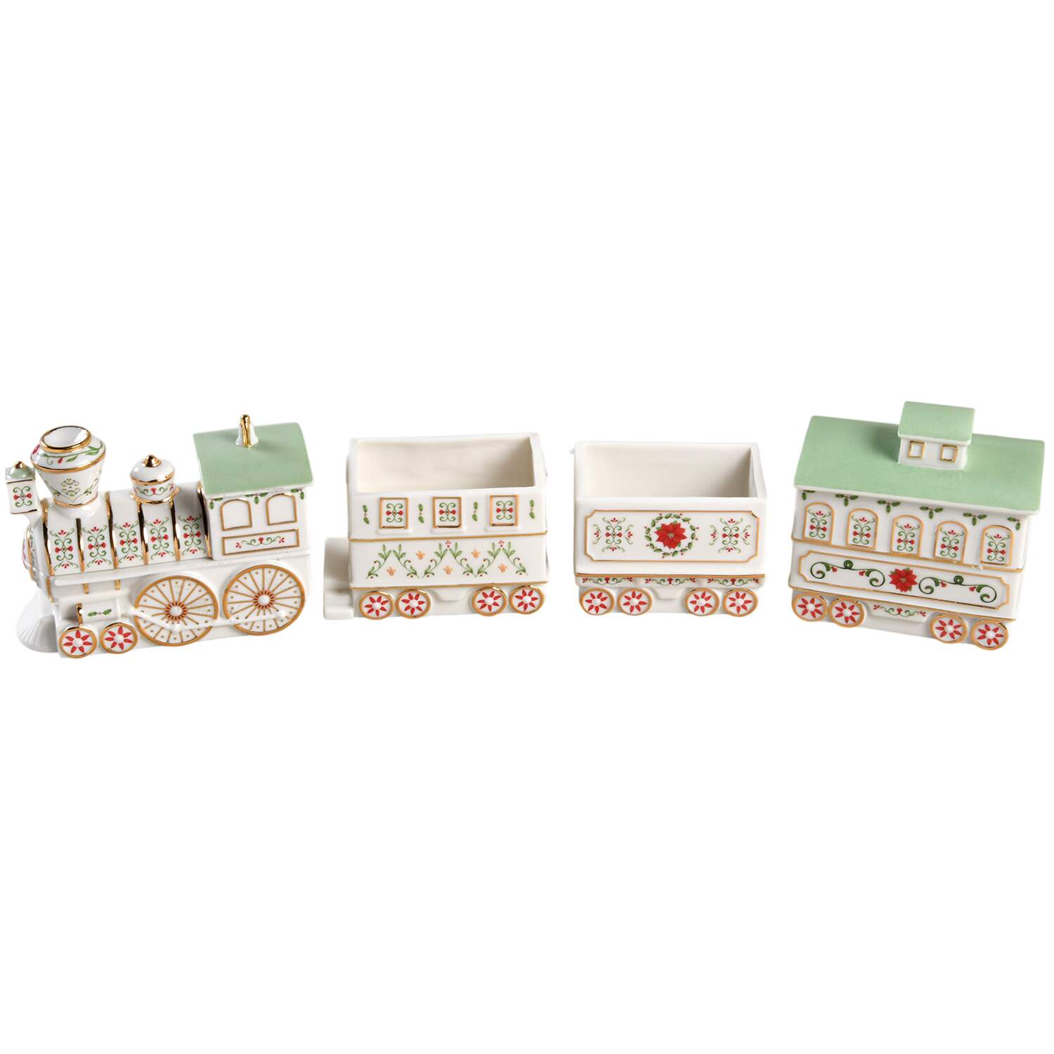 Lenox Village (2nd Edition) Train Serving Set - 6 Piece by Lenox-1
