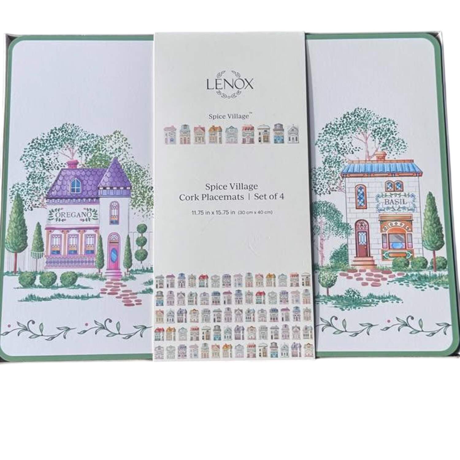 Lenox Village (2nd Edition) Corkboard Placemat - Set of 4 by Lenox-1