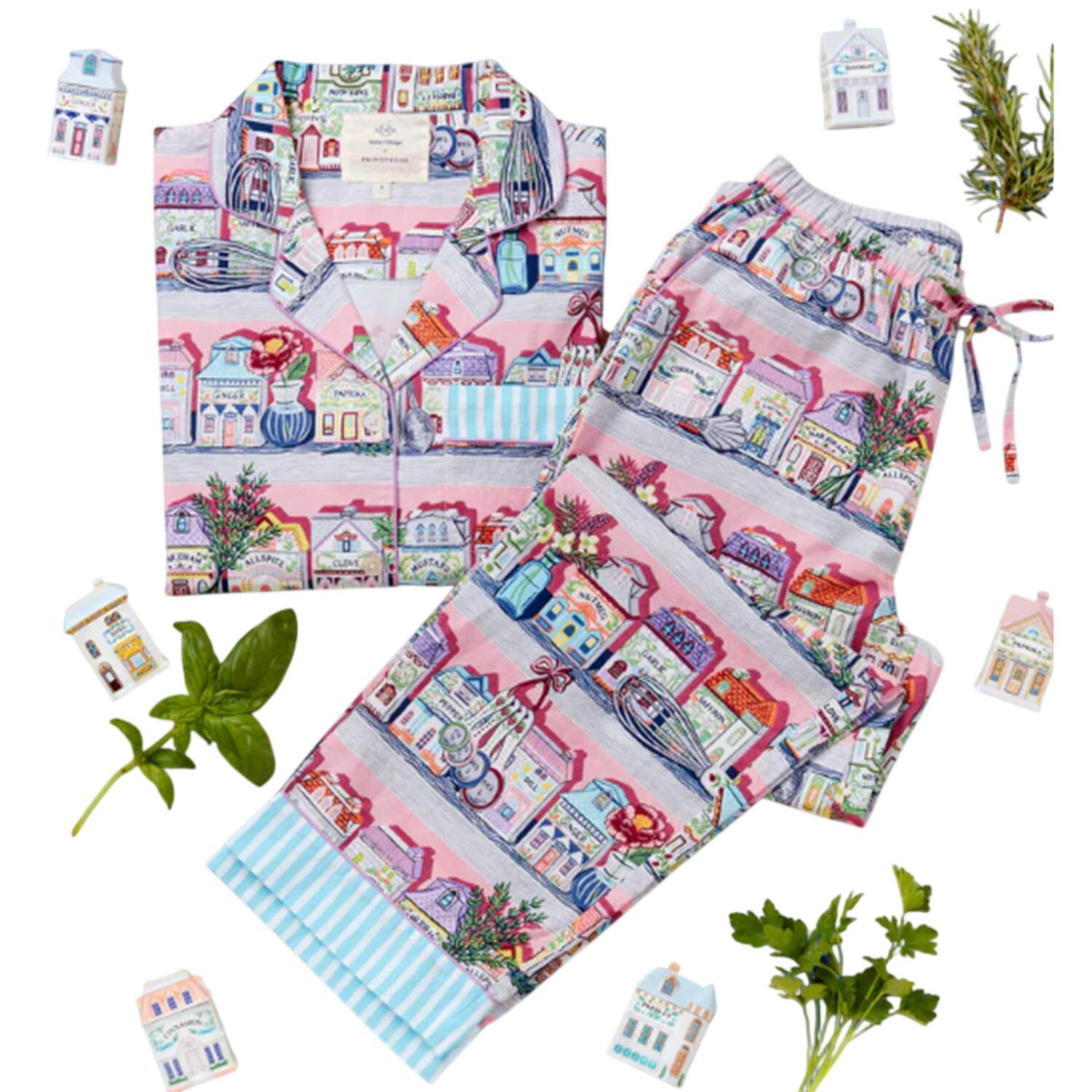 Lenox Village (2nd Edition) (Medium) Pajama Set - 2 Piece by Lenox-1