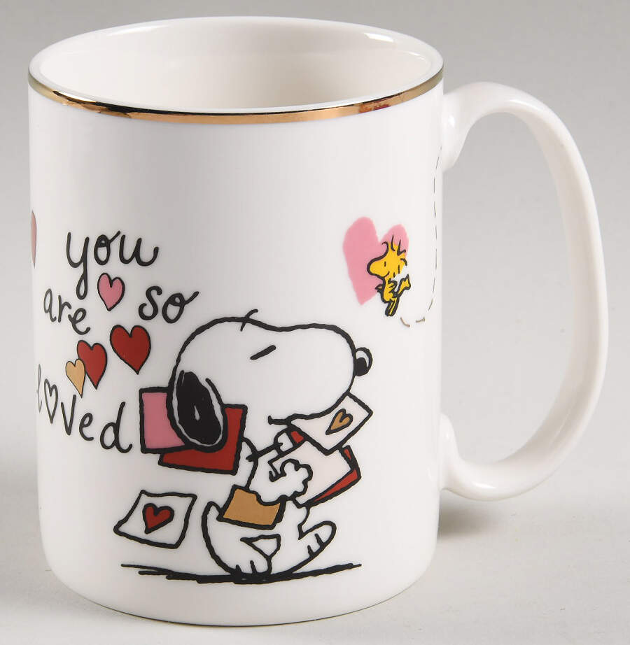 Snoopy Valentine's Day Mug by Lenox-1