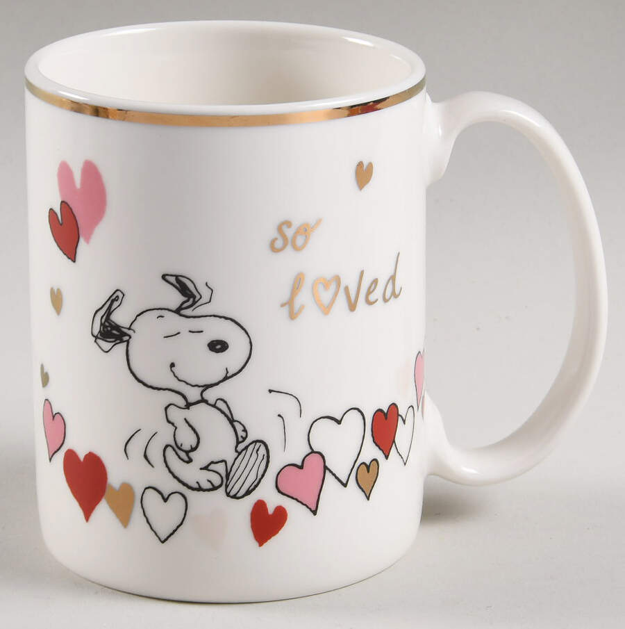 Snoopy Valentine's Day Mug by Lenox-1