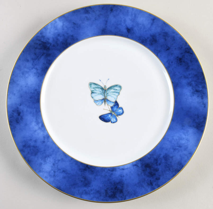 Papillons Service Plate (Charger) by Lalique-1