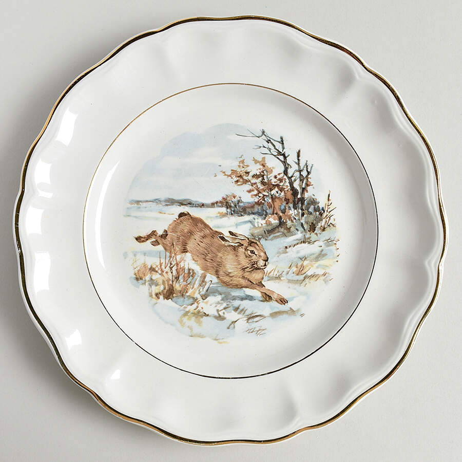 LUN77 Dinner Plate by Luneville-1