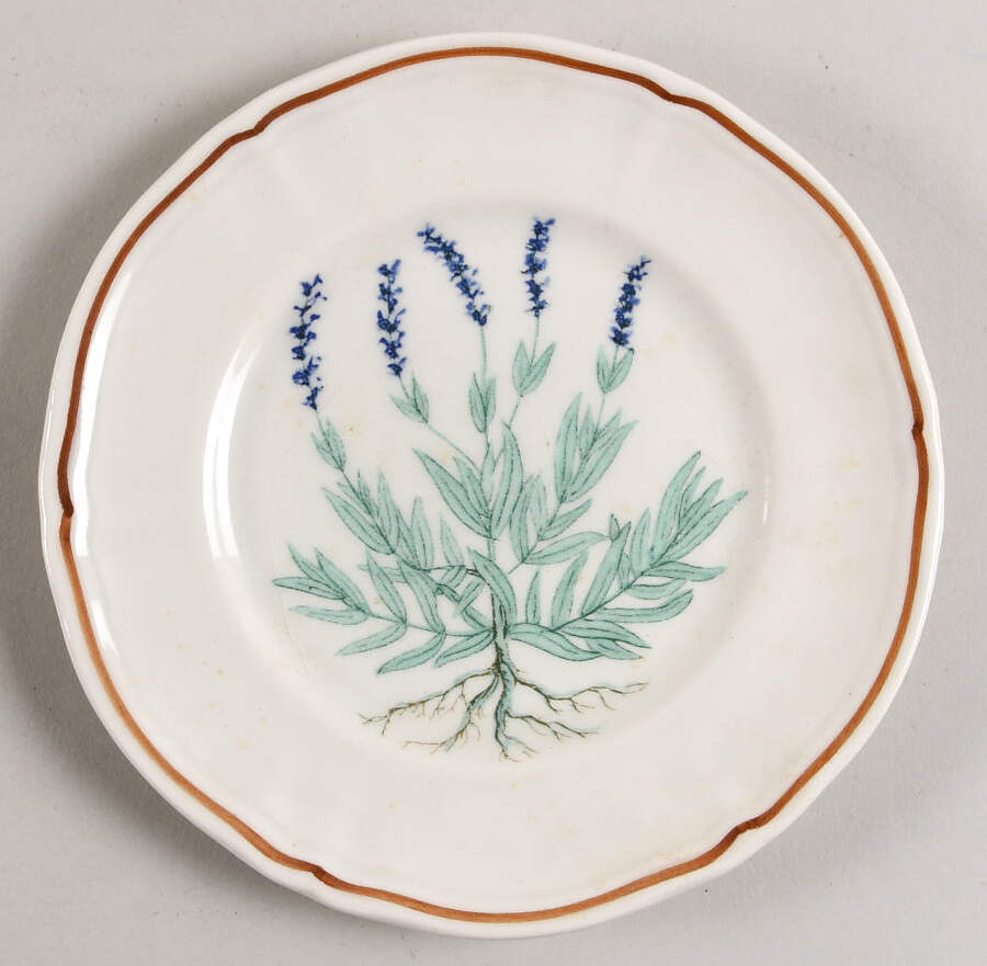 Herbs Canape Plate by Longchamp-1