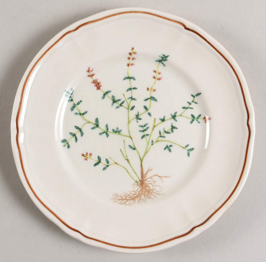Herbs Canape Plate by Longchamp-1