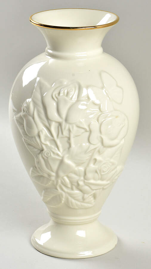 Rose Medley 8" Vase by Lenox-1