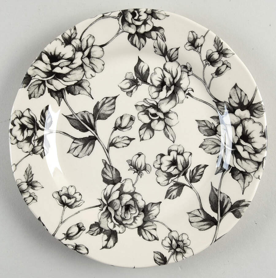 Buff Beauty Graphite Salad Plate by Legend (Britsh Heritage)-1
