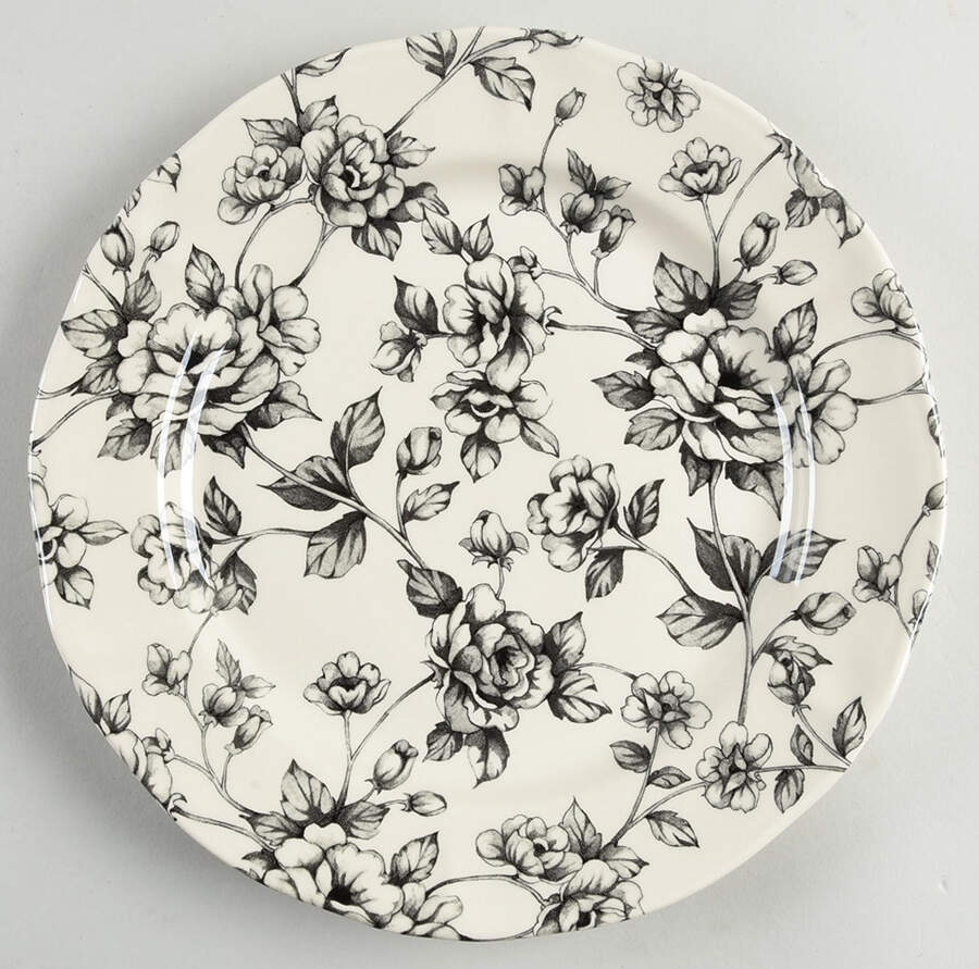 Buff Beauty Graphite Dinner Plate by Legend (Britsh Heritage)-1