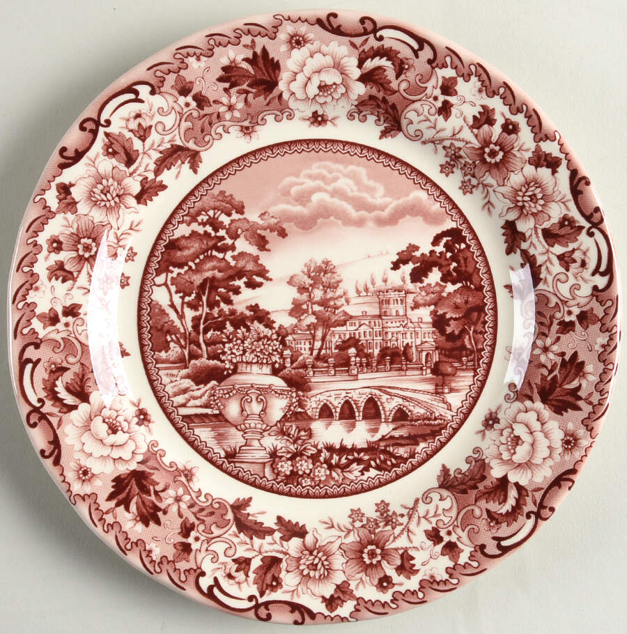 Belmont Pink Salad Plate by Legend (Britsh Heritage)-1