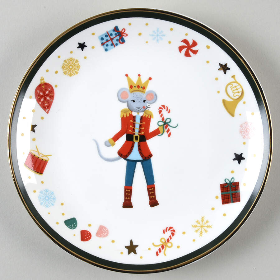 Nutcracker Ballet Tidbit Plate by Lenox-1