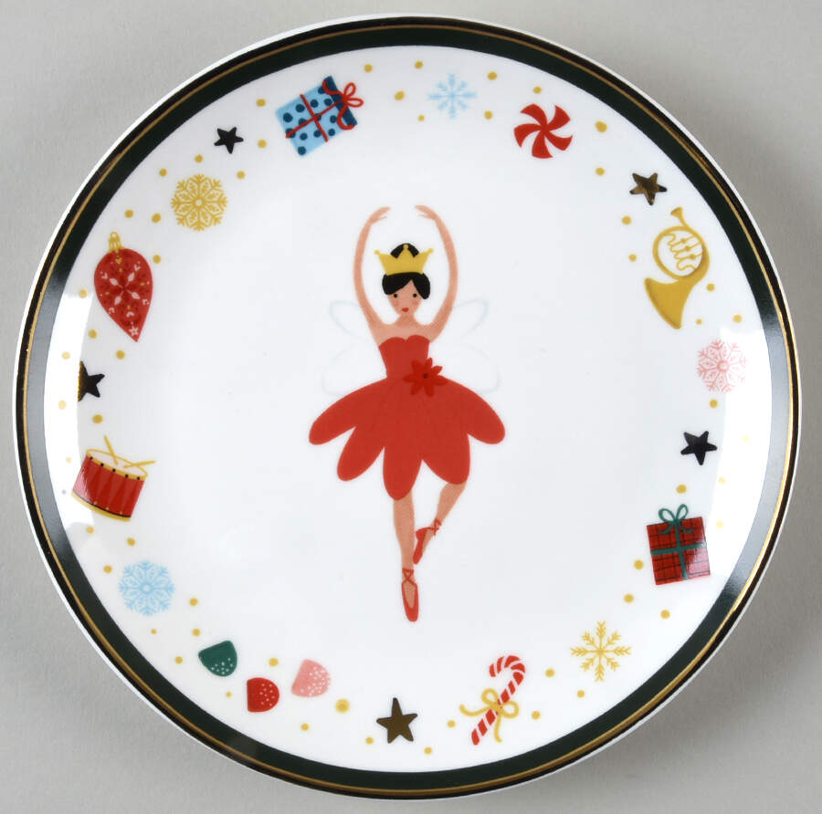 Nutcracker Ballet Tidbit Plate by Lenox-1