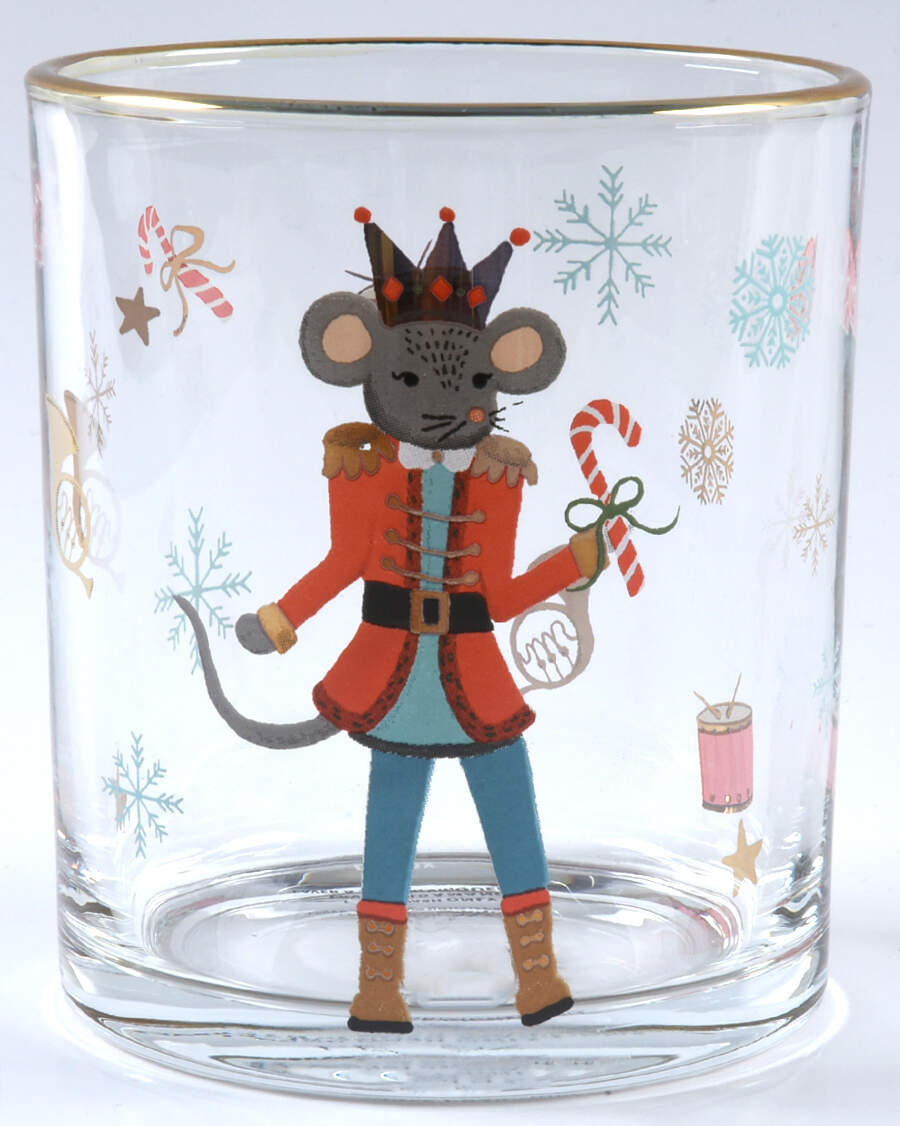 Nutcracker Ballet Glassware Double Old Fashioned by Lenox-1