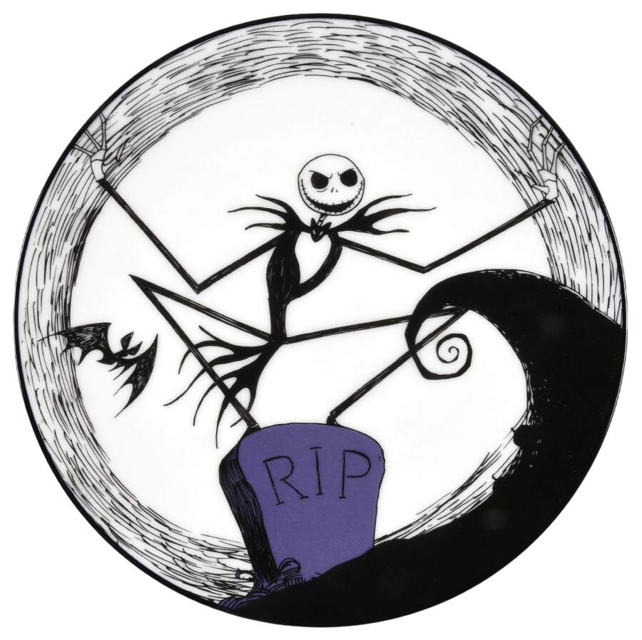 Nightmare Before Christmas Accent Salad Plate by Lenox-1