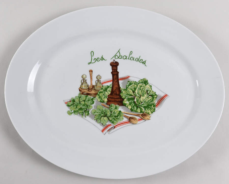 LPV5 15" Oval Serving Platter by Le Pavillon de la Porcelaine-1