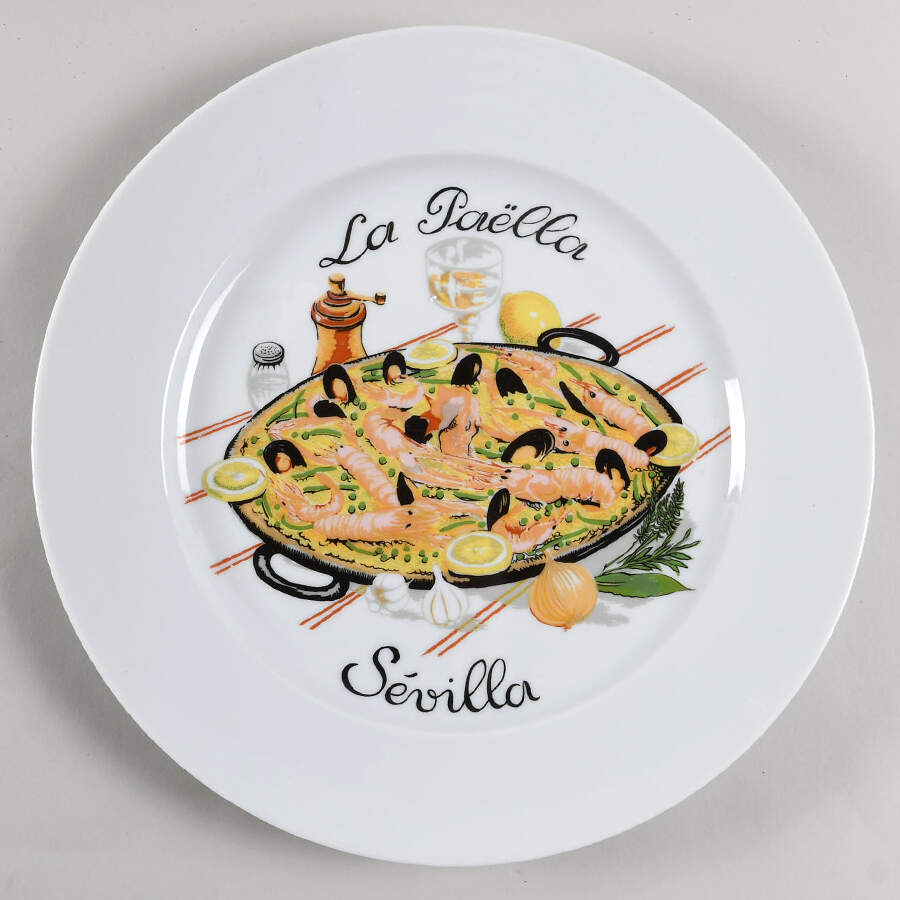 LPV5 Large Dinner Plate by Le Pavillon de la Porcelaine-1