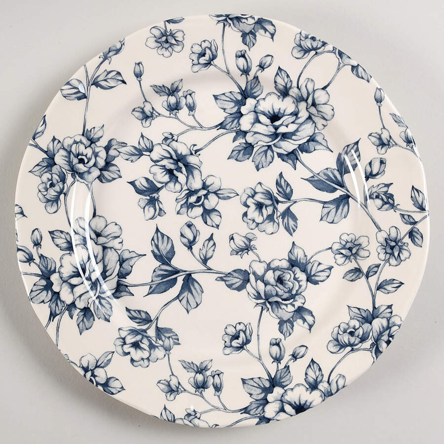 Buff Beauty Blue Dinner Plate by Legend (Britsh Heritage)-1