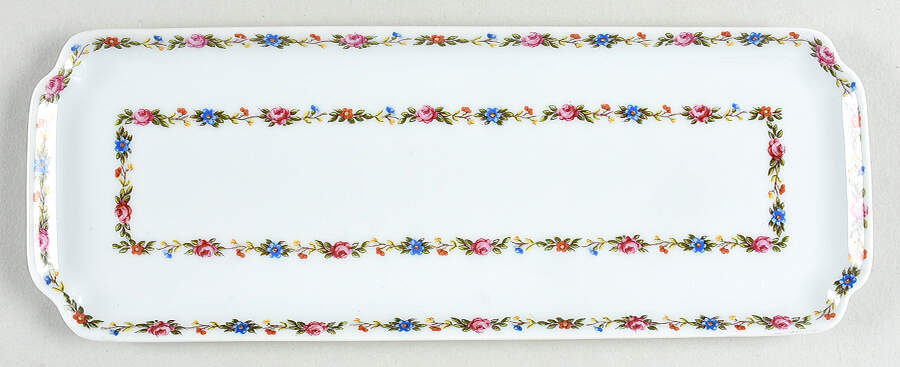LEL41 Rectangular Tray 11" by LEC-Leclair Limoges-1