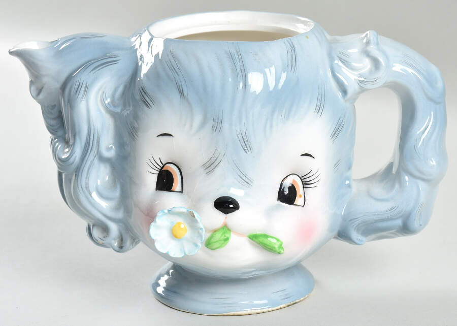 Puppy Pal Small Teapot No Lid by Lefton-1