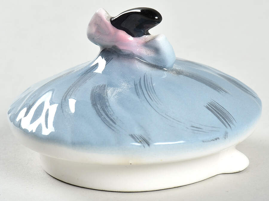 Puppy Pal Lid for Small Teapot by Lefton-1