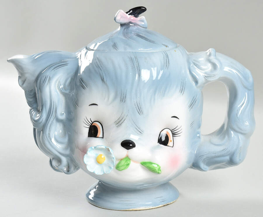 Puppy Pal Small Teapot & Lid by Lefton-1