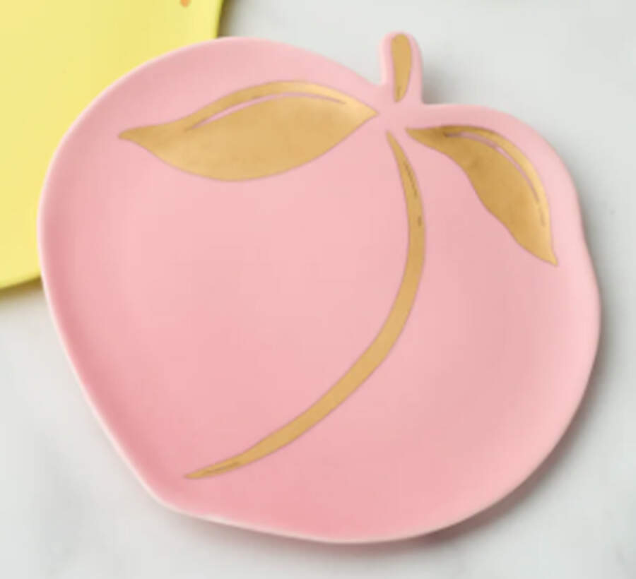 Tutti Fruity Figural Canape Plate by Lenox-1