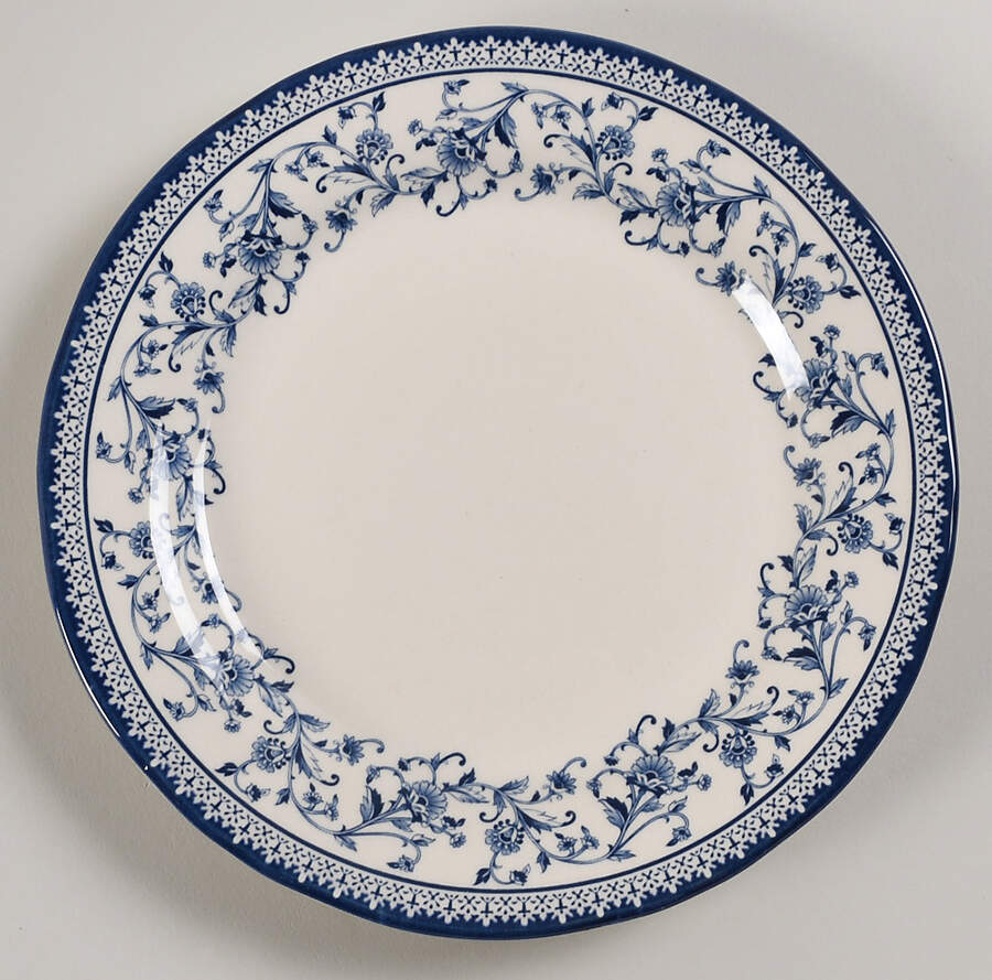 Aster Blue Salad Plate by Legend (Britsh Heritage)-1