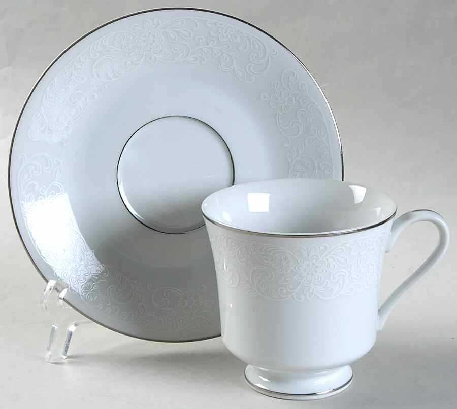 700 Footed Cup & Saucer Set by Maxam (Japan)-1