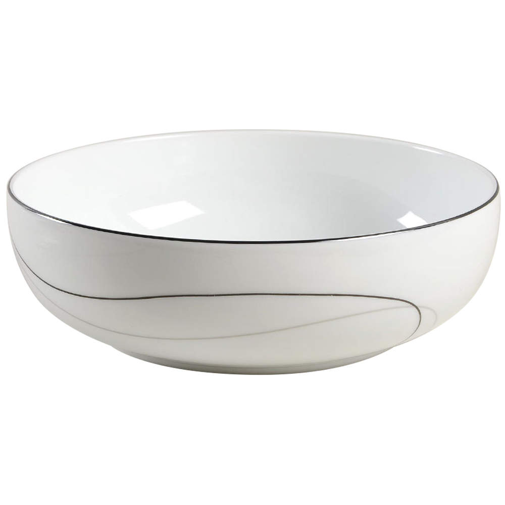 Threads 8" Round Vegetable Bowl by Mikasa-1