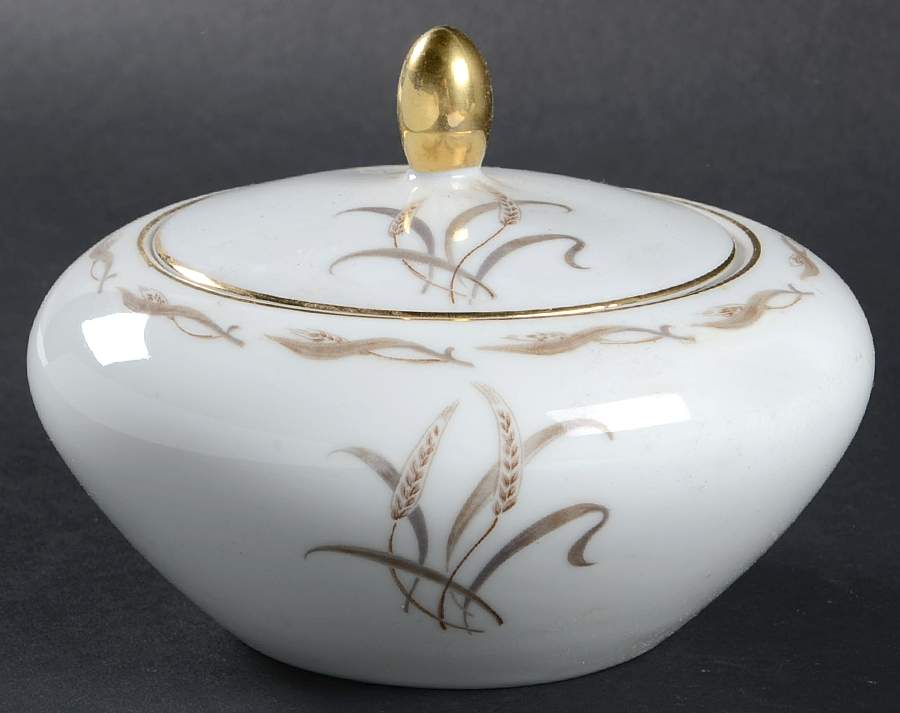 Paula Sugar Bowl & Lid by Mikasa-1