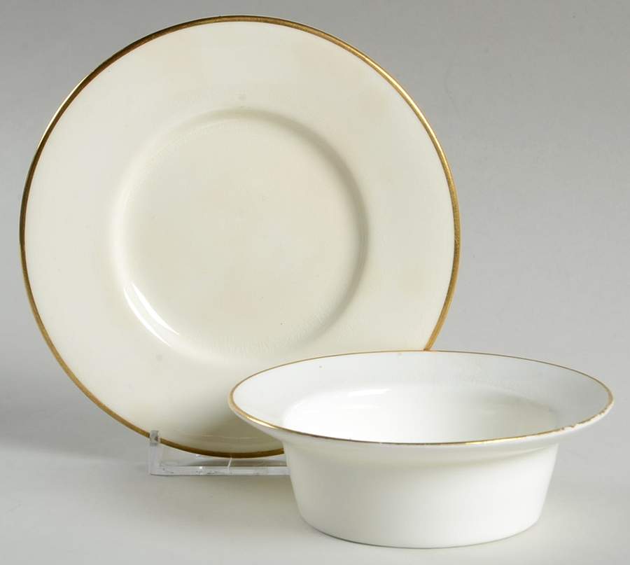 8740 Ramekin & Saucer Set by Minton-1