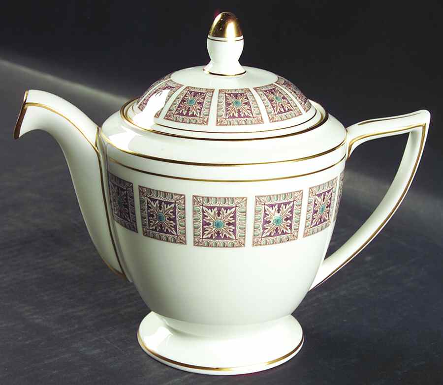 Acanthus Teapot & Lid by Minton-1