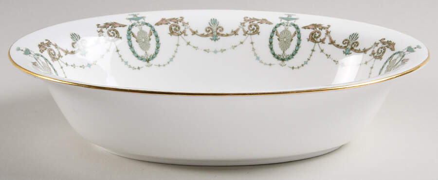 Adam 10" Oval Vegetable Bowl by Minton-1