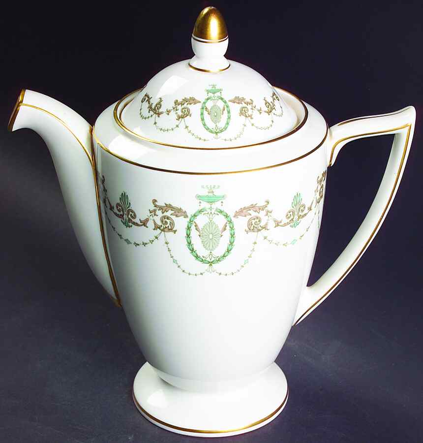 Adam Coffee Pot & Lid by Minton-1