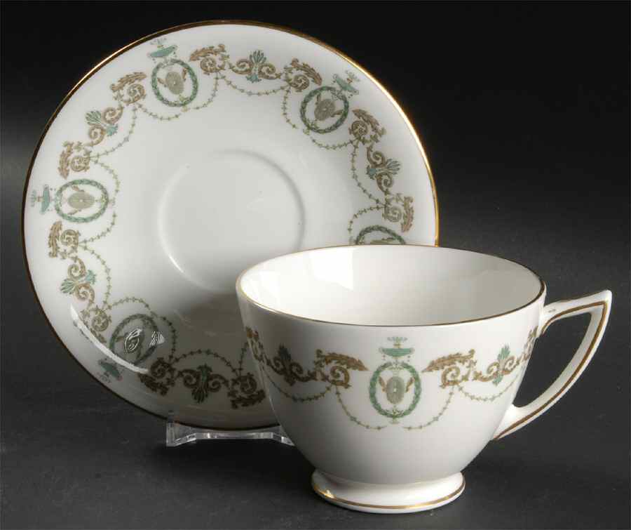 Adam Oversized Cup & Saucer Set by Minton-1