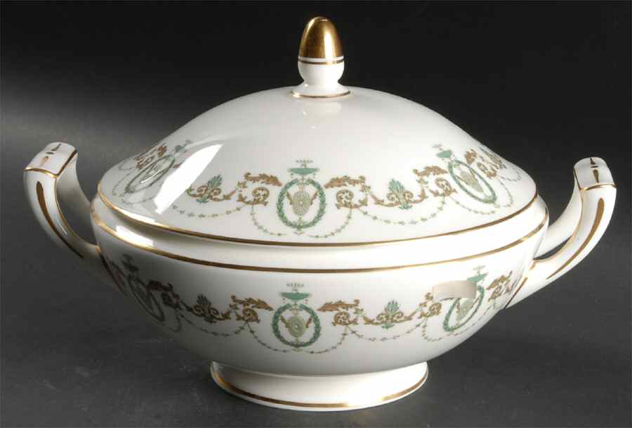 Adam Round Covered Vegetable by Minton-1
