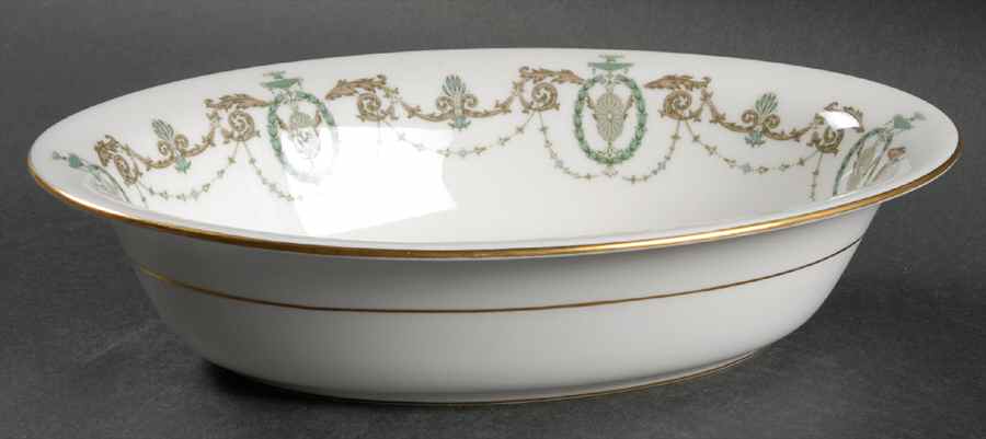 Adam 10" Oval Vegetable Bowl by Minton-1