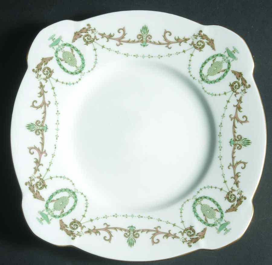 Adam Cookie Plate by Minton-1