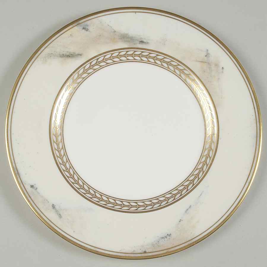 Alabaster & Gold Salad Plate by Minton-1