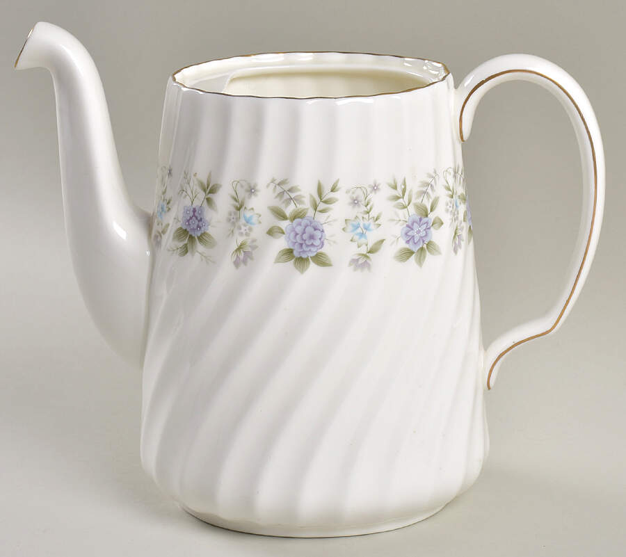 Alpine Spring Coffee Pot No Lid by Minton-1