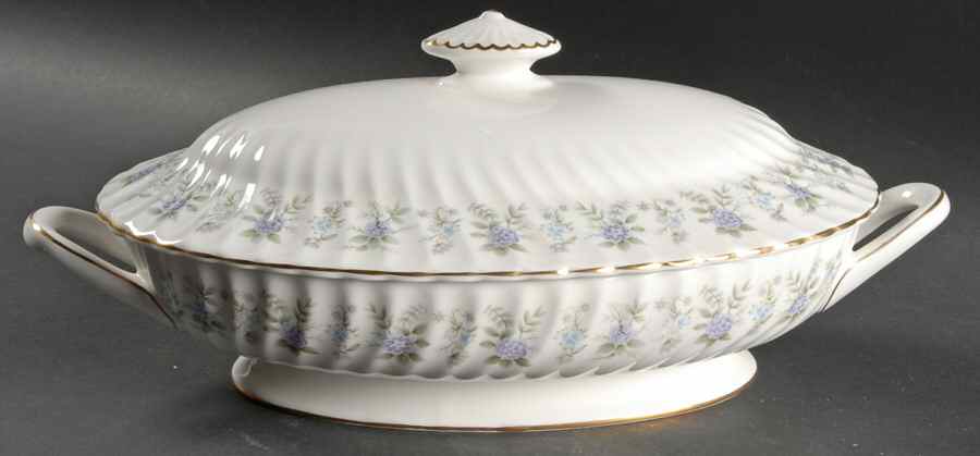 Alpine Spring Oval Covered Vegetable by Minton-1