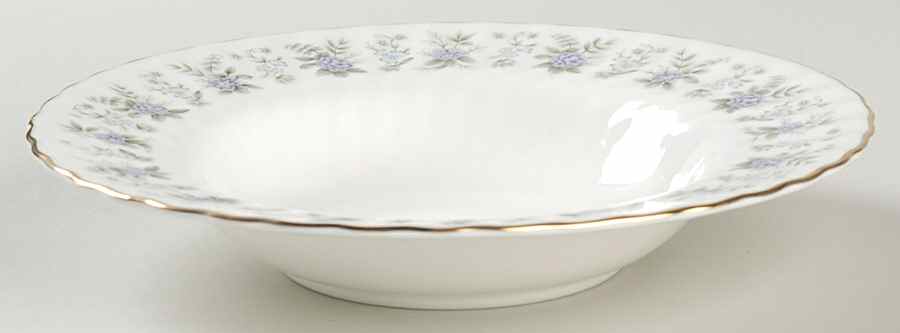 Alpine Spring Rim Soup Bowl by Minton-1