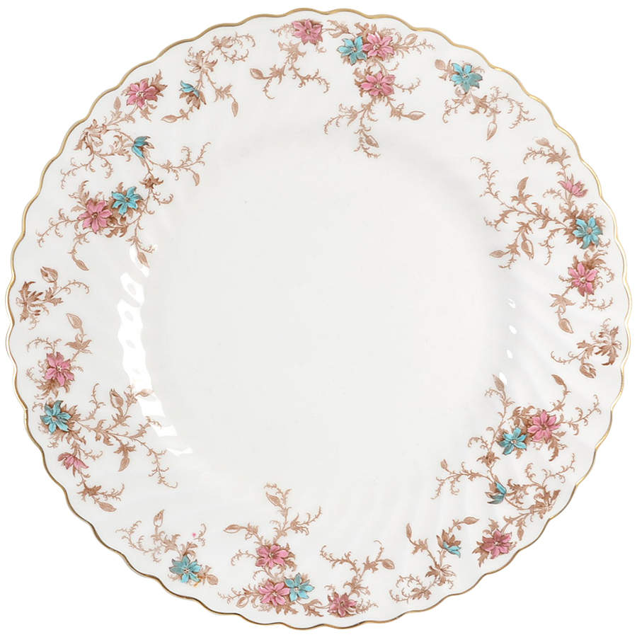 Ancestral (GLOBE BACKSTAMP) Dinner Plate by Minton-1