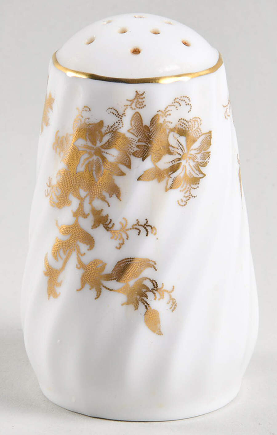Ancestral Gold Pepper Shaker by Minton-1
