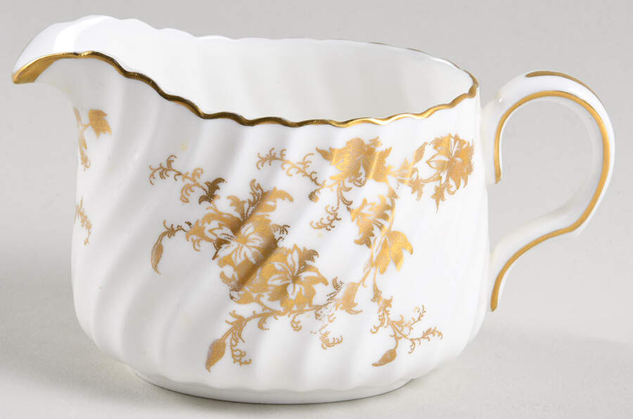 Ancestral Gold Mini Creamer by Minton-1