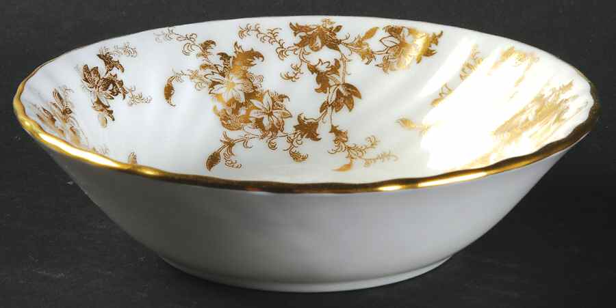 Ancestral Gold Fruit/Dessert (Sauce) Bowl by Minton-1