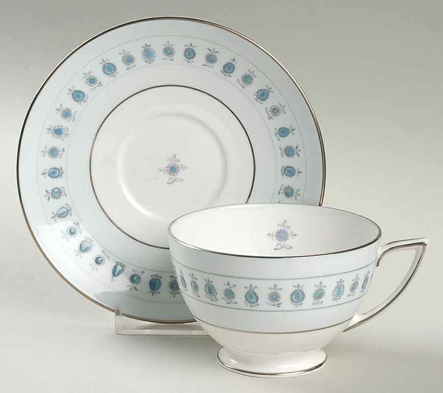 Ancient Lights Footed Cup & Saucer Set by Minton-1